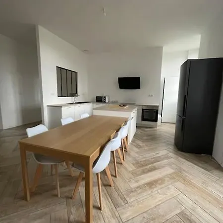 Chambres En Coliving / Coworking Ou Logement Complet Calme En Plein Centre *